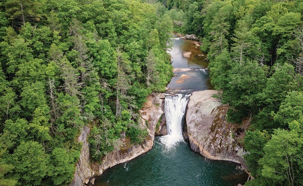 elk river fall waterfall