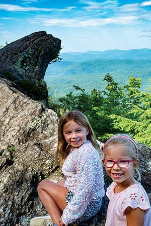 kids at The Blowing Rock 